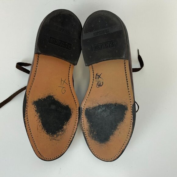 Stuart McGuire Polished Pebbled Dress Shoes Leather Brown Mens Size 8.5 EEEE main image 7